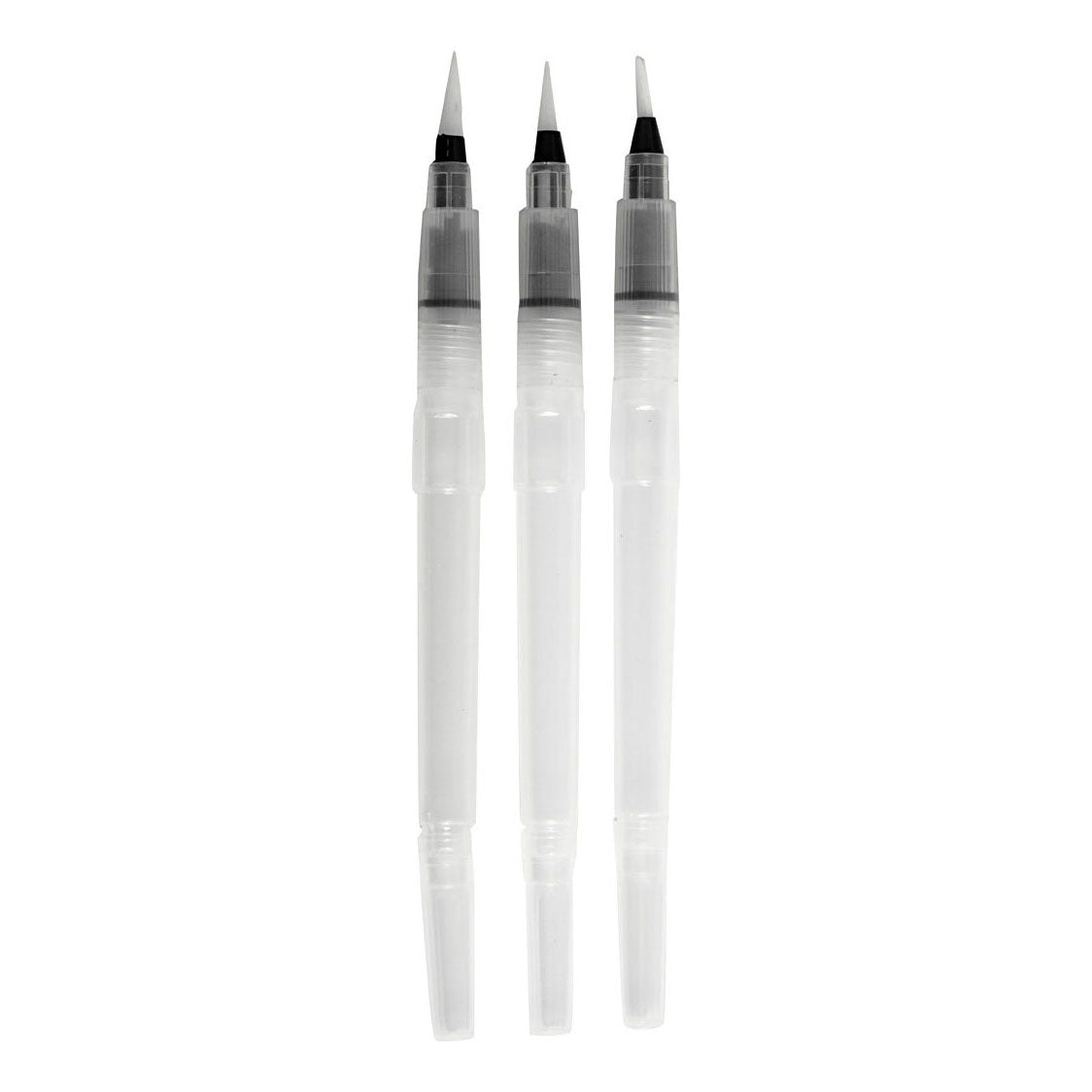 Creativ company water tank brushes, size s+m+l, 10 ml, 3 pieces 1 box