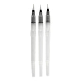 Creativ company water tank brushes, size s+m+l, 10 ml, 3 pieces 1 box