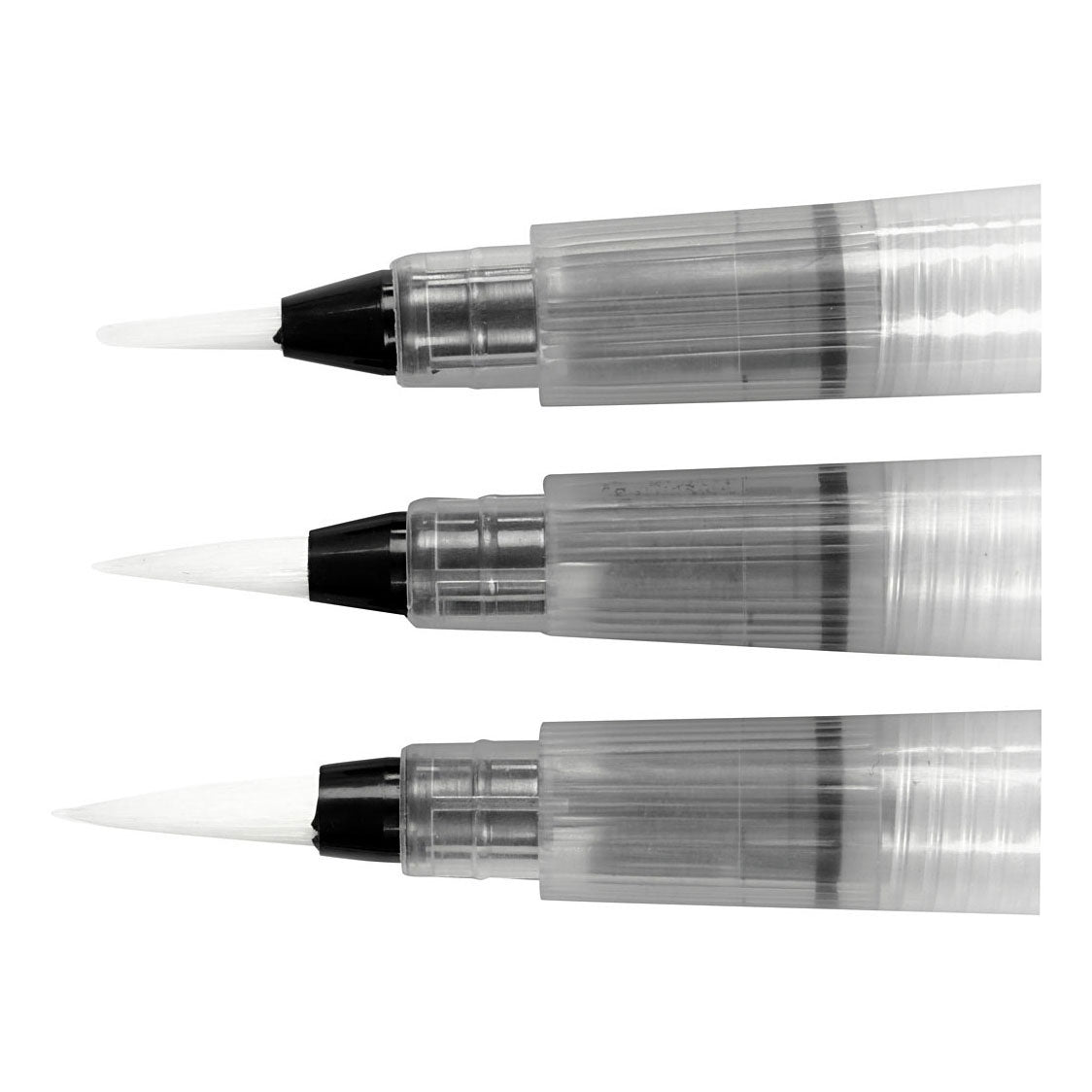 Creativ company water tank brushes, size s+m+l, 10 ml, 3 pieces 1 box
