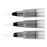 Creativ company water tank brushes, size s+m+l, 10 ml, 3 pieces 1 box