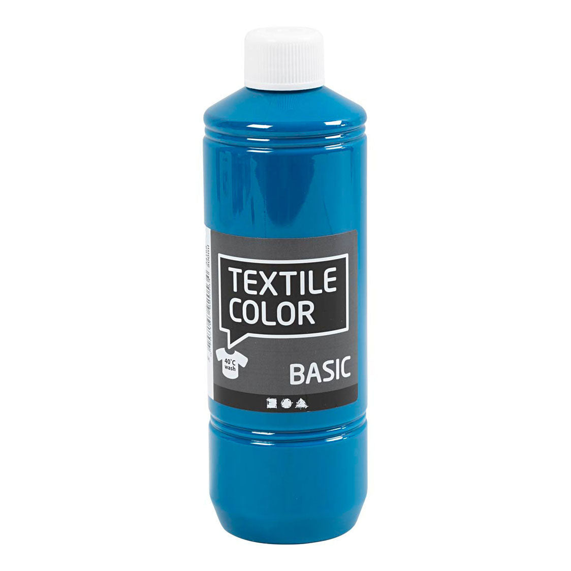 Creativ Company Textile Color paint - turquoise blue, 500ml