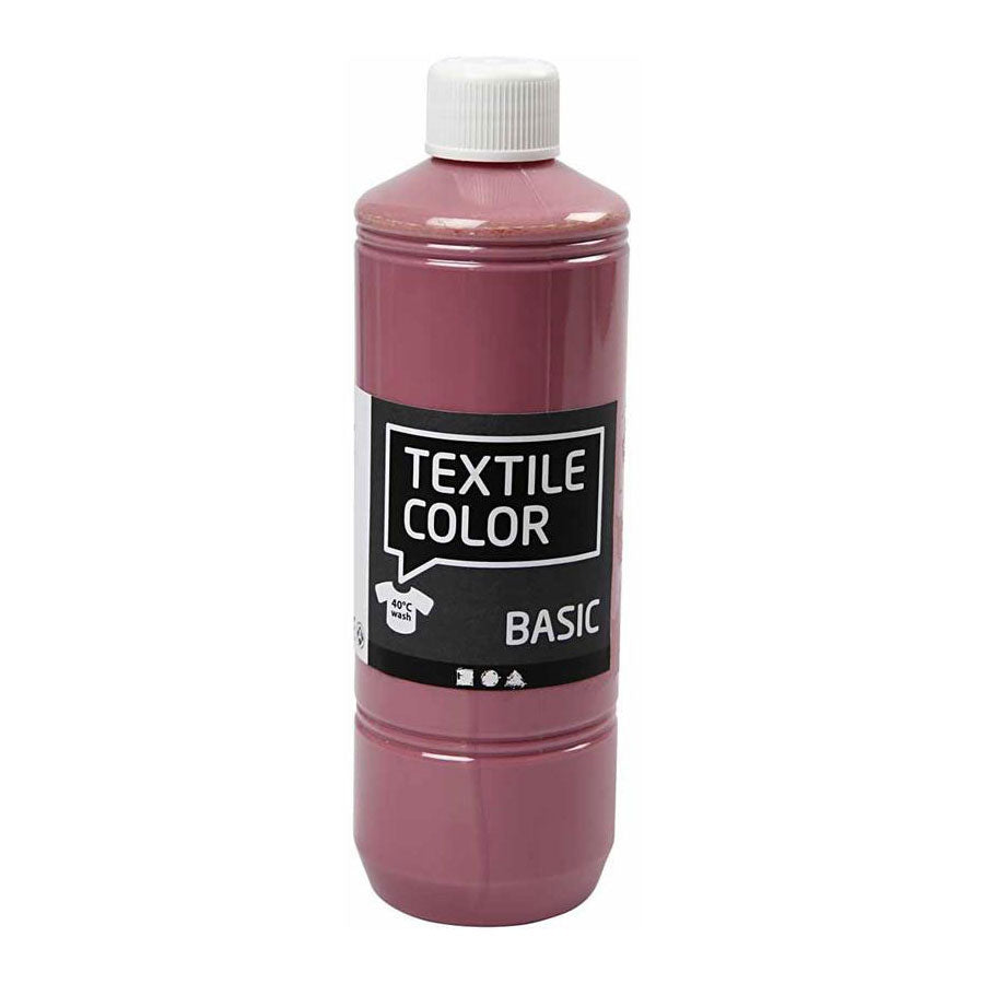 Creativ Company textile paint - dark pink, 500ml
