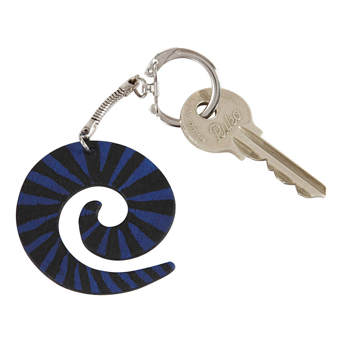 Creativ Company key ring with chain, 25st.
