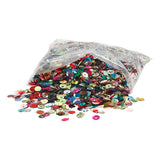 Sequins cuideachta Creativ, cruinn, méid 6 mm, 100 gr 1 bosca