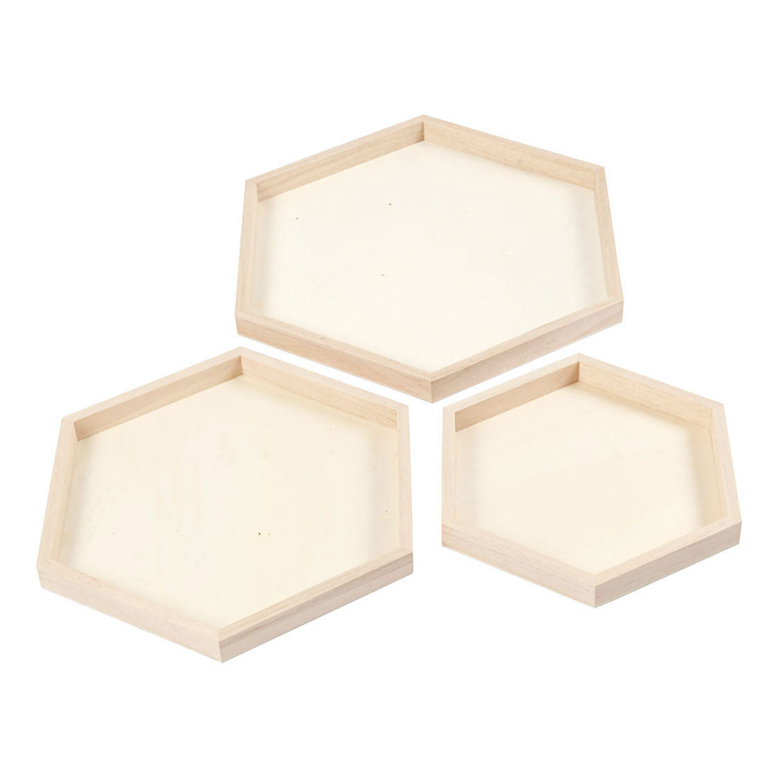 Creativ company trays, d 21+26+31 cm, 3 pieces 1 set