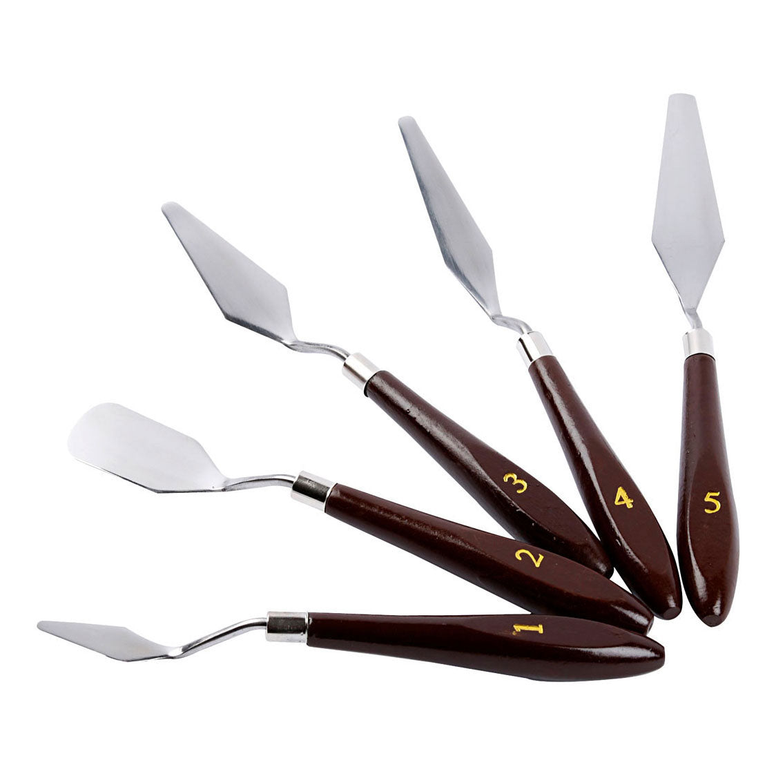 Creativ Company Palet Knife Set, 5st.