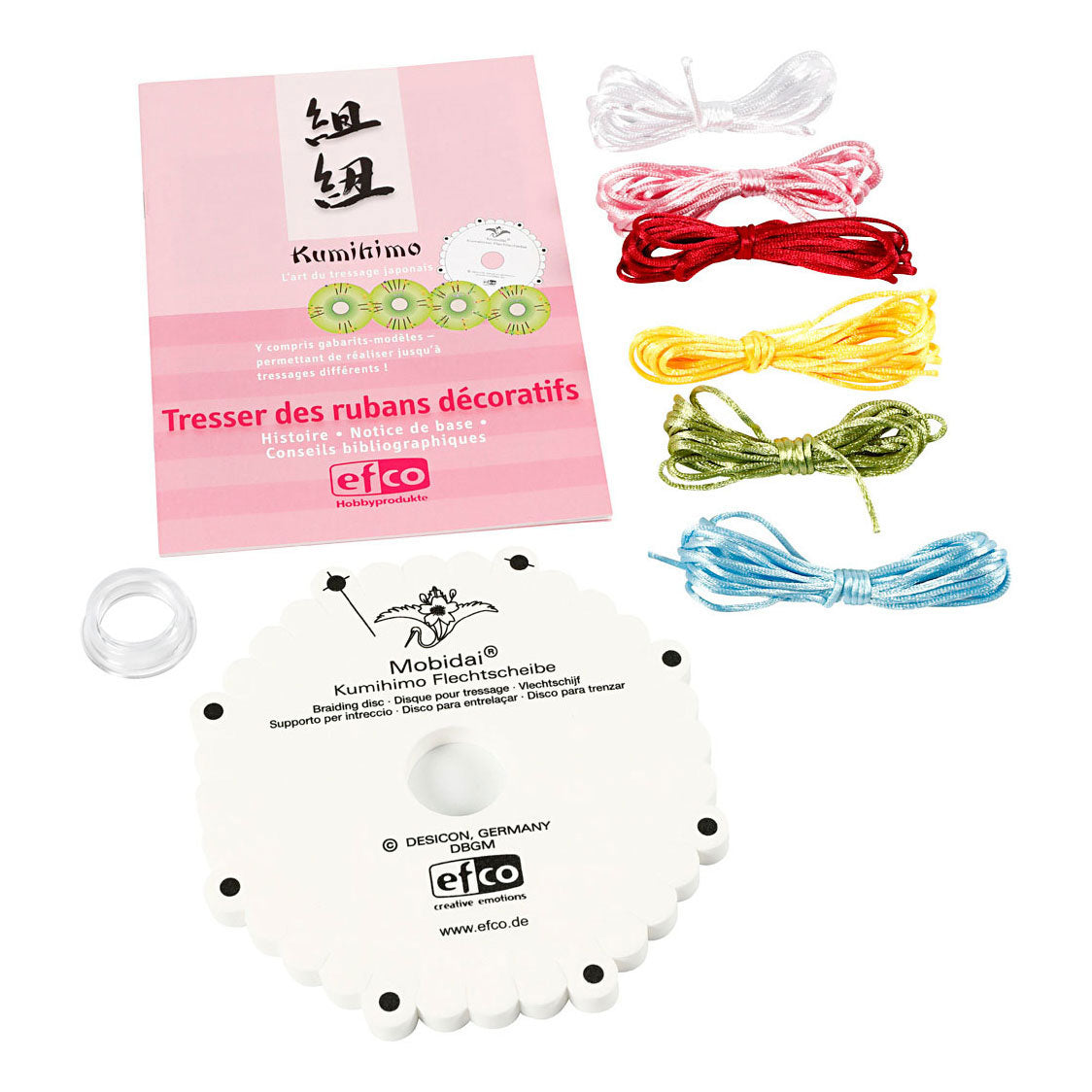 Creativ Company Kumihimo Kit Braids Make Set Set