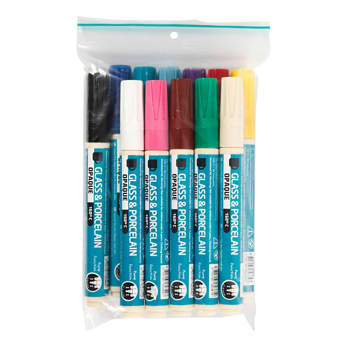 Creativ Company Glass and Porcelain States Color covering, 12st.