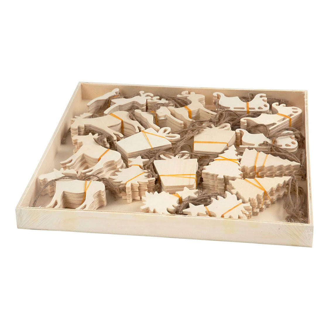 Creativ Company Wooden Ornaments Christmas Thème, 90e.