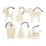 Creativ Company Wooden Ornaments Christmas Thème, 90e.
