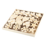 Ozdoby společnosti Creativ, velikost 9-11 cm, tloušťka 4 mm, 90 kusů 1 box