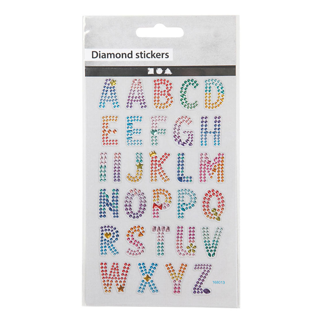 Abeceda společnosti Creativ Company Diamant, 1 list