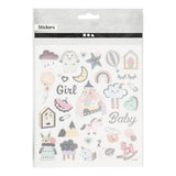 Creativ Company Stickers Baby Girl, 1 list