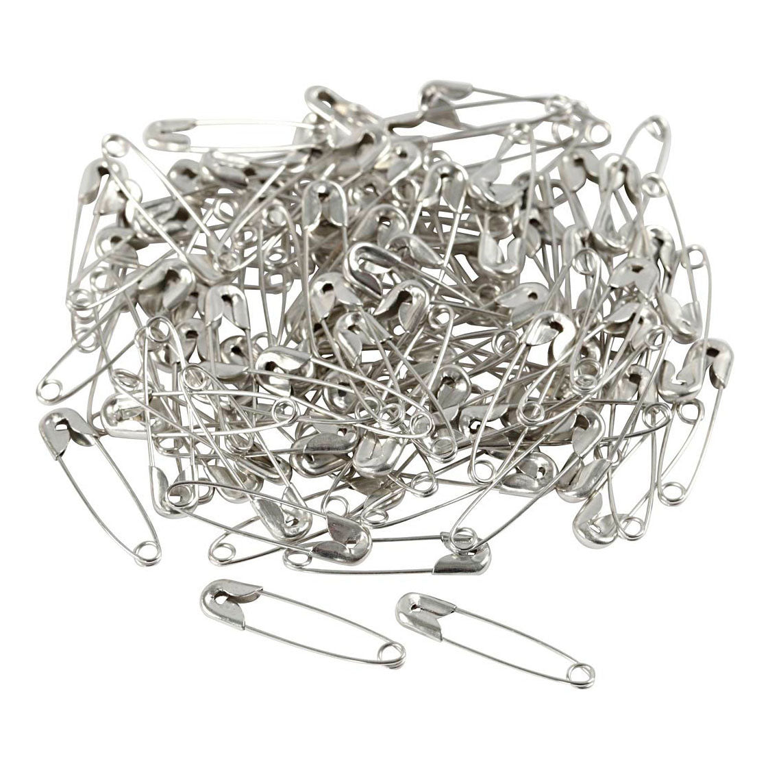 Creativ company veiligheidsspelden zilver, 100st.