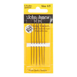 Creativ company darning needles, size 1-5, silver, 6 pieces, 1 box