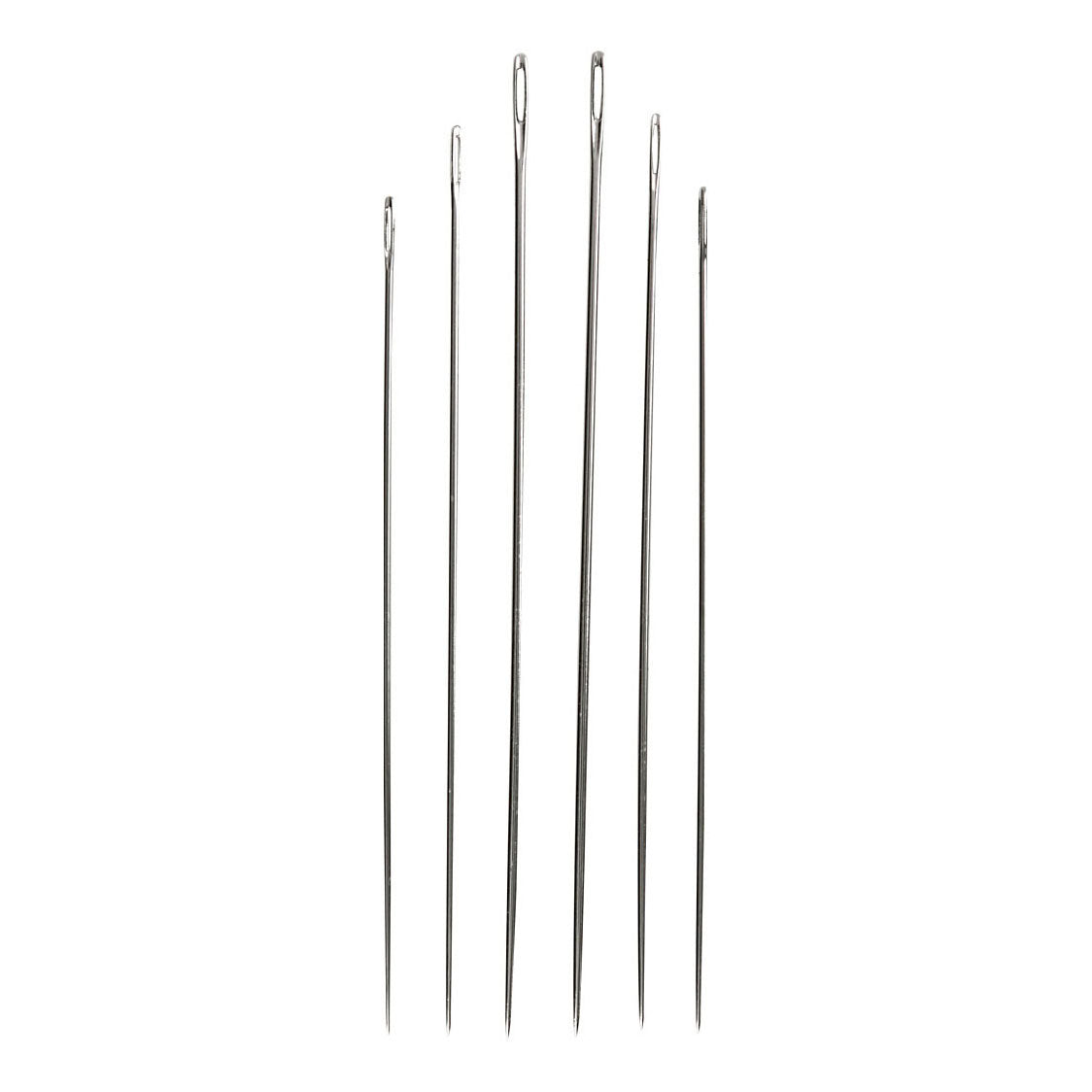 Creativ Company stop needles silver 1-5, 6st.