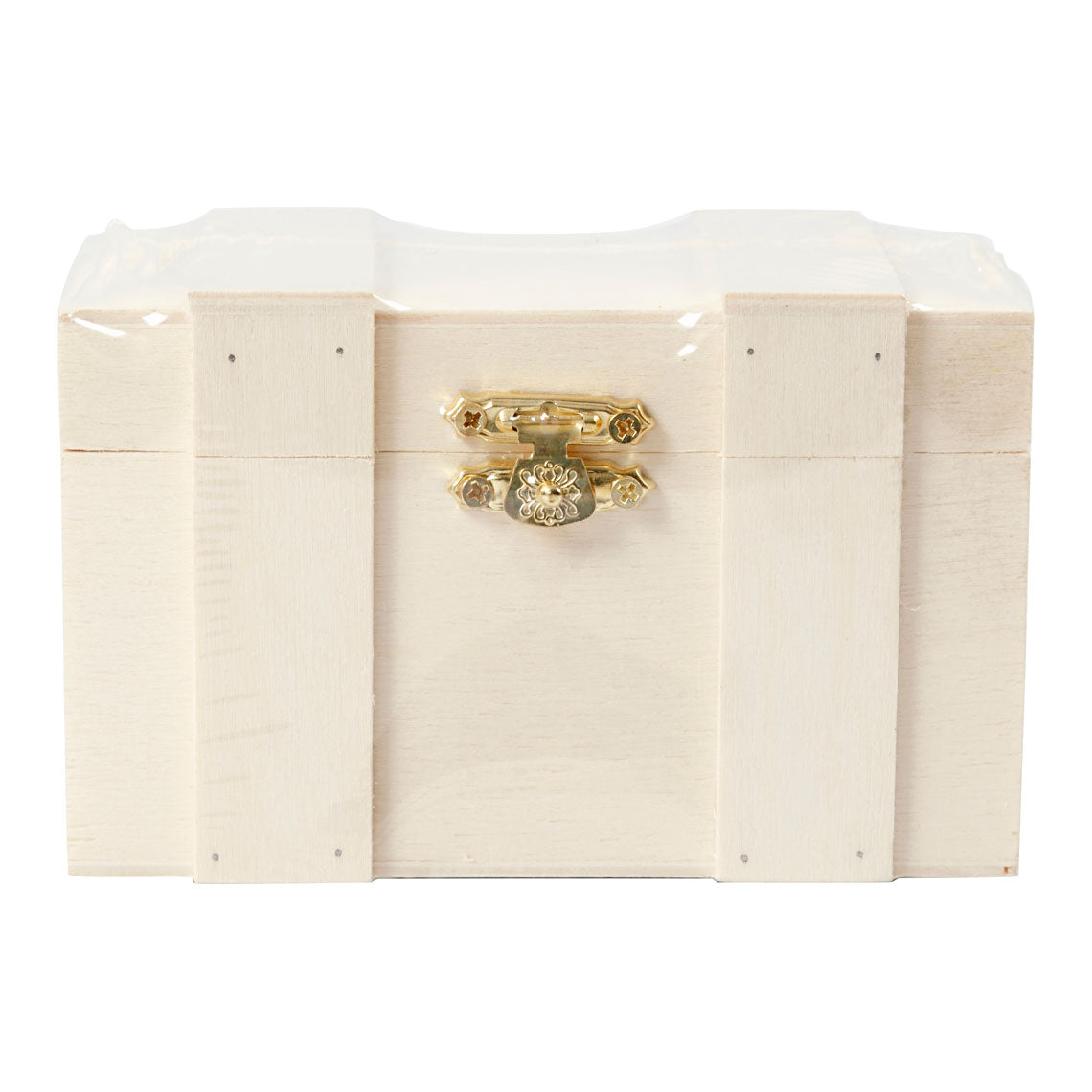 Creativ company wooden treasure chest, 12.5x7.5x6cm