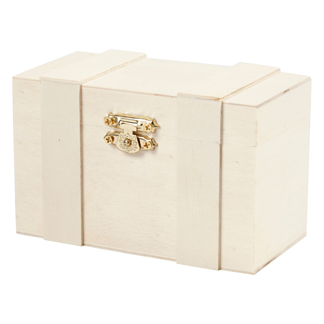 Creativ Company Wooden Treasure Chest, 12.5x7.5x6cm