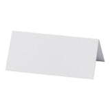 Creative company business cards, size 9x4 cm, 220 g, white, 20 pieces in a box