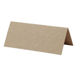 Creative company business cards, size 9x4 cm, 220 g, natural, 20 pieces in a box