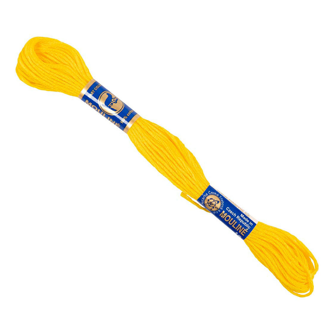 Creativ Company Embroidery Garn Yellow, 8m