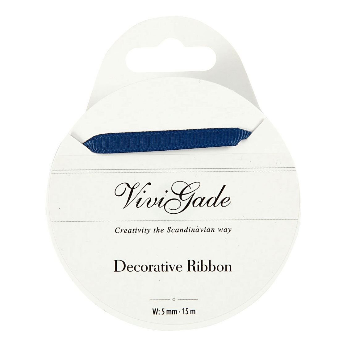 Creativ Company decorative ribbon blue, 15m