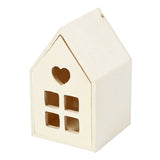 Creativ Company wooden house with drawer, 10.8 cm