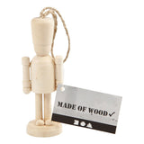Creativ company wooden figure with hanging cord