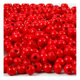 Creative Company wooden beads red, 150pcs.