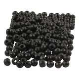 Creativ Company wooden beads black, 150pcs.
