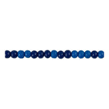 Companhia Creativ Wooden Beads Blue, 150st.