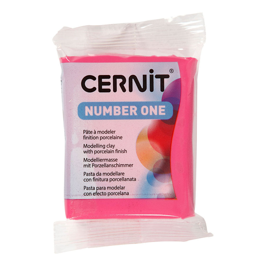 Creativ Company Cernit Mounting Klei Raspberry, 56 gram