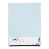 Creativ company cardboard, A4, sheet 210x297 mm, 220 gr, light blue, 10 pieces 1 box