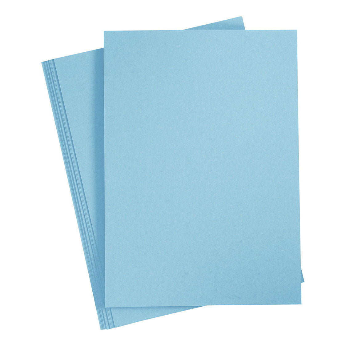Creativ company cardboard, A4, sheet 210x297 mm, 220 gr, light blue, 10 pieces 1 box