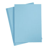 Creativ company cardboard, A4, sheet 210x297 mm, 220 gr, light blue, 10 pieces 1 box