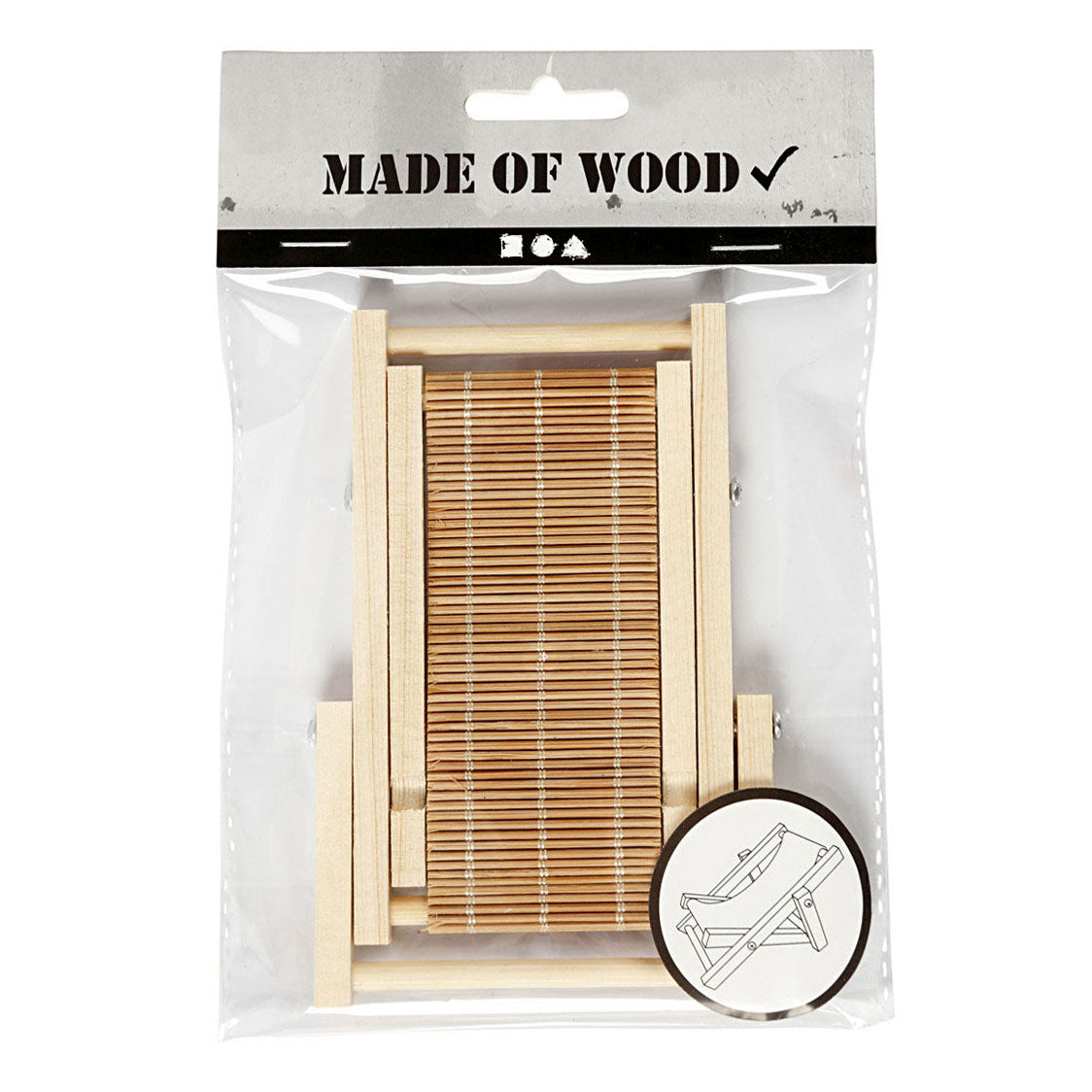 Creativ Company Wooden Mini Beach Stol
