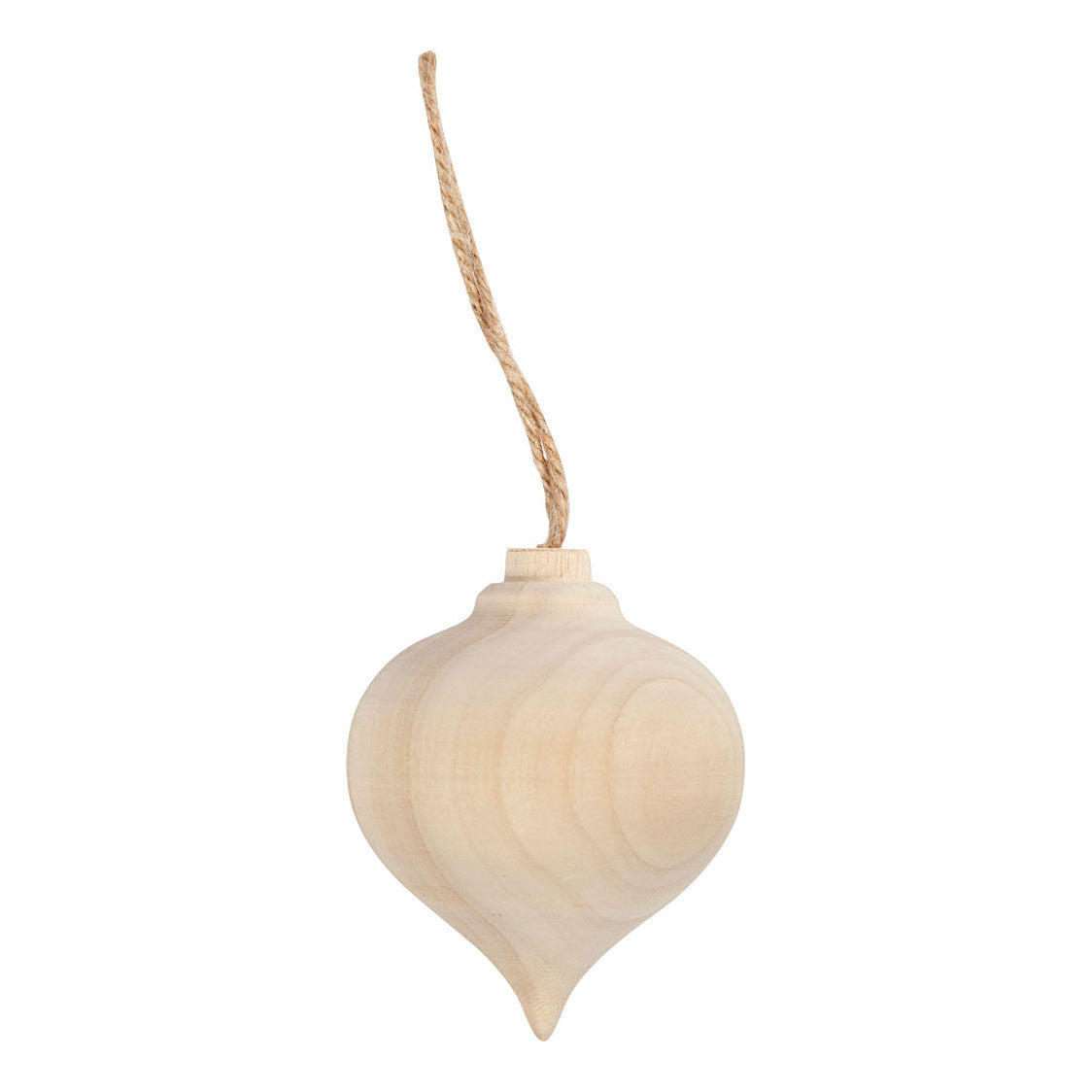 Creativ Company Pendant Pointed Wooden Christmas Ball
