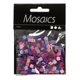 Creativ Company Mini Mosaic Purple 10x10mm, 25 grams