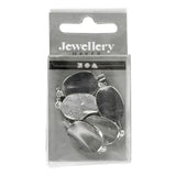 Creativ Company Broochpeld Silverd, 5st.