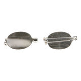 Creativ Company Broochpeld Silverd, 5st.