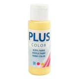 Creativ company plus color acrylic paint primrose yellow, 60ml