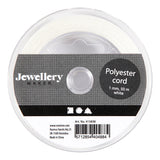 Creative Company Polyester Cord White, 50m