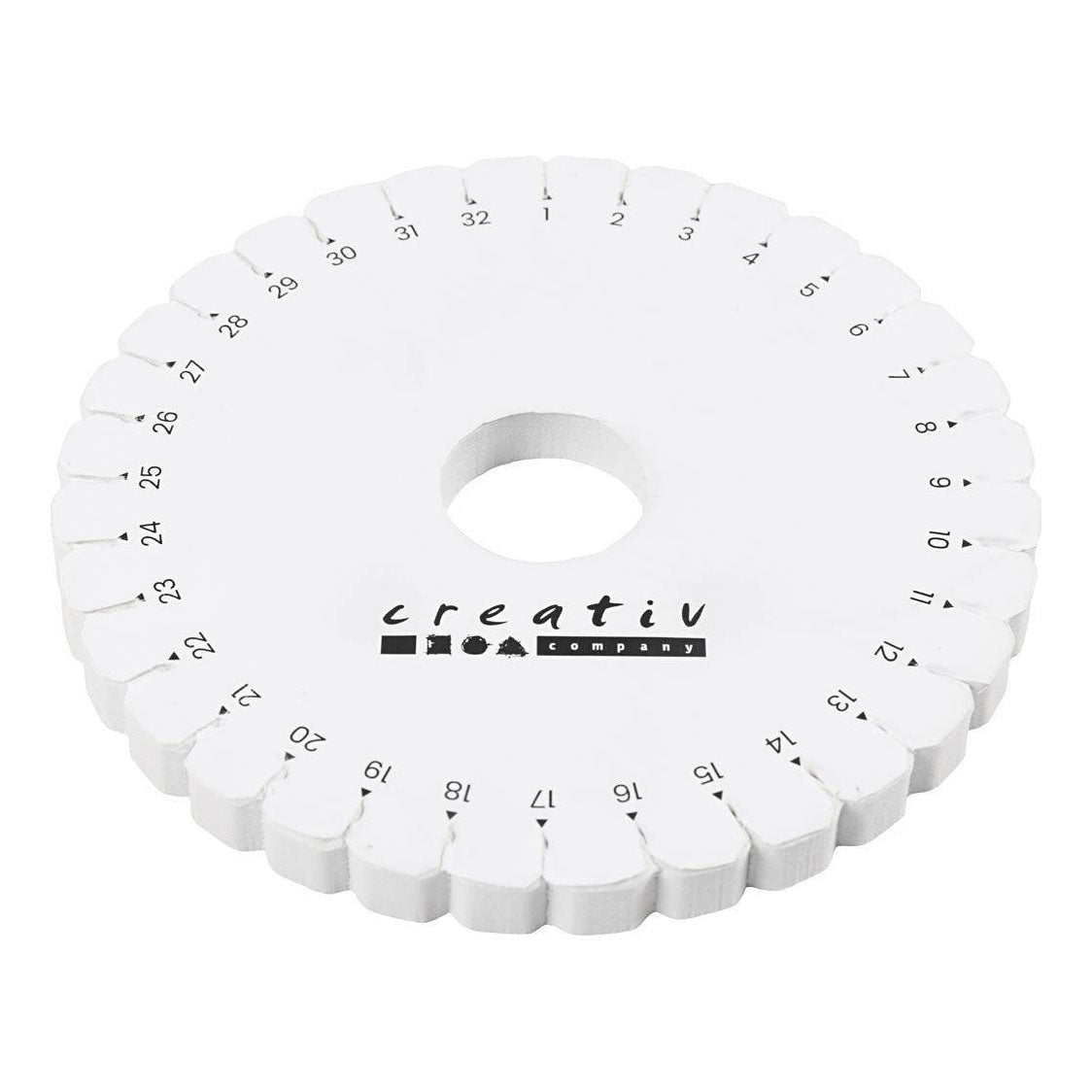 Creativ Company kumihimo braiding disc, 12cm