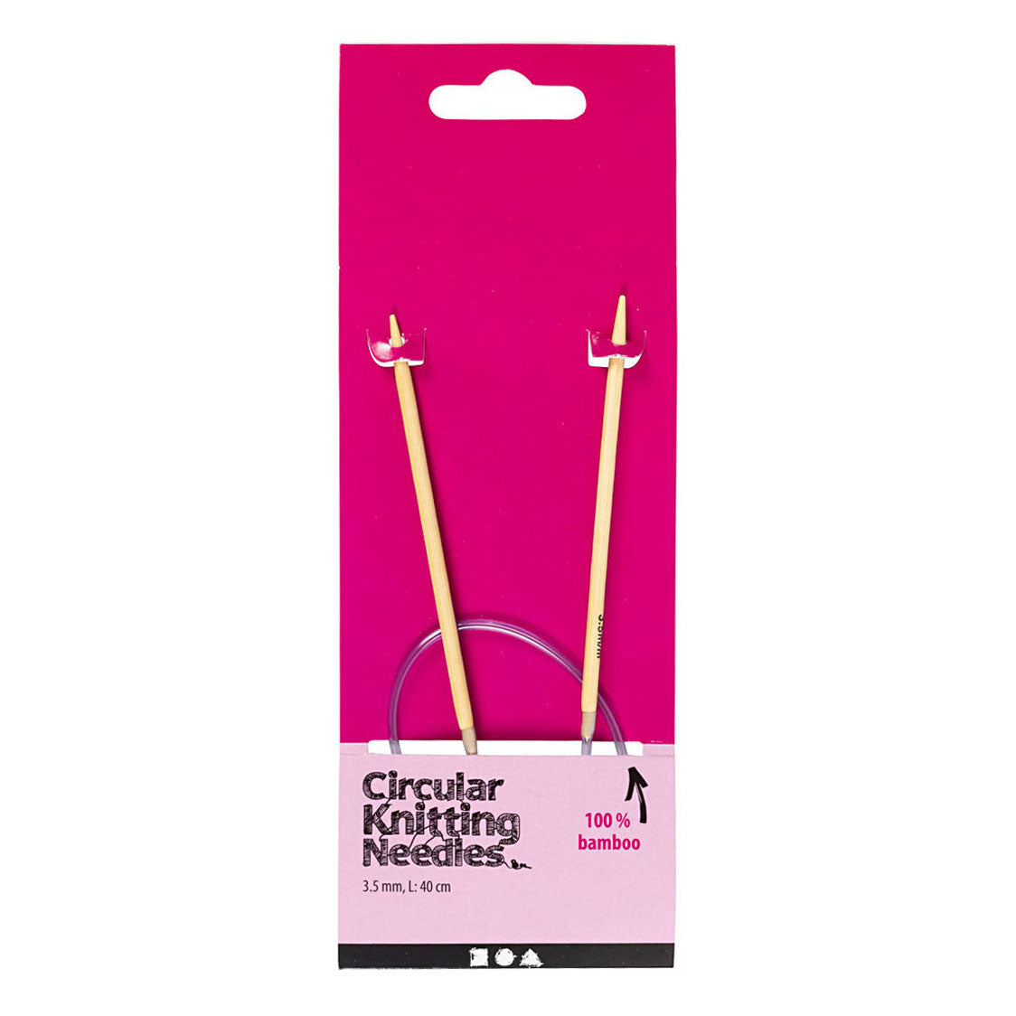 Creative Company around knitting needles 3.5 mm, 40 cm