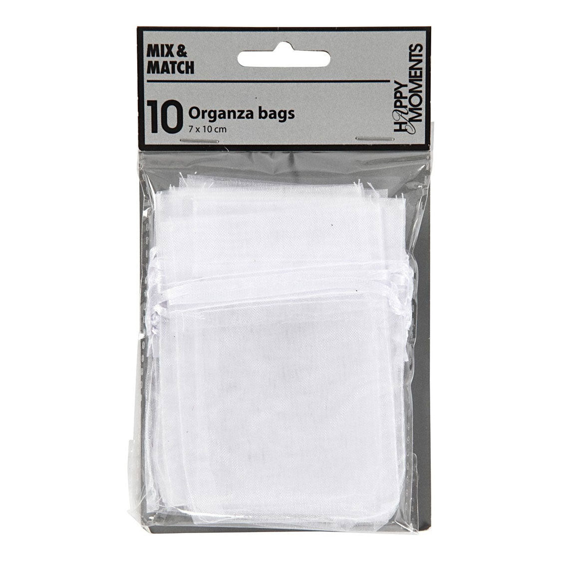 Creativ Company Organza vrečke z zapiranjem Linta