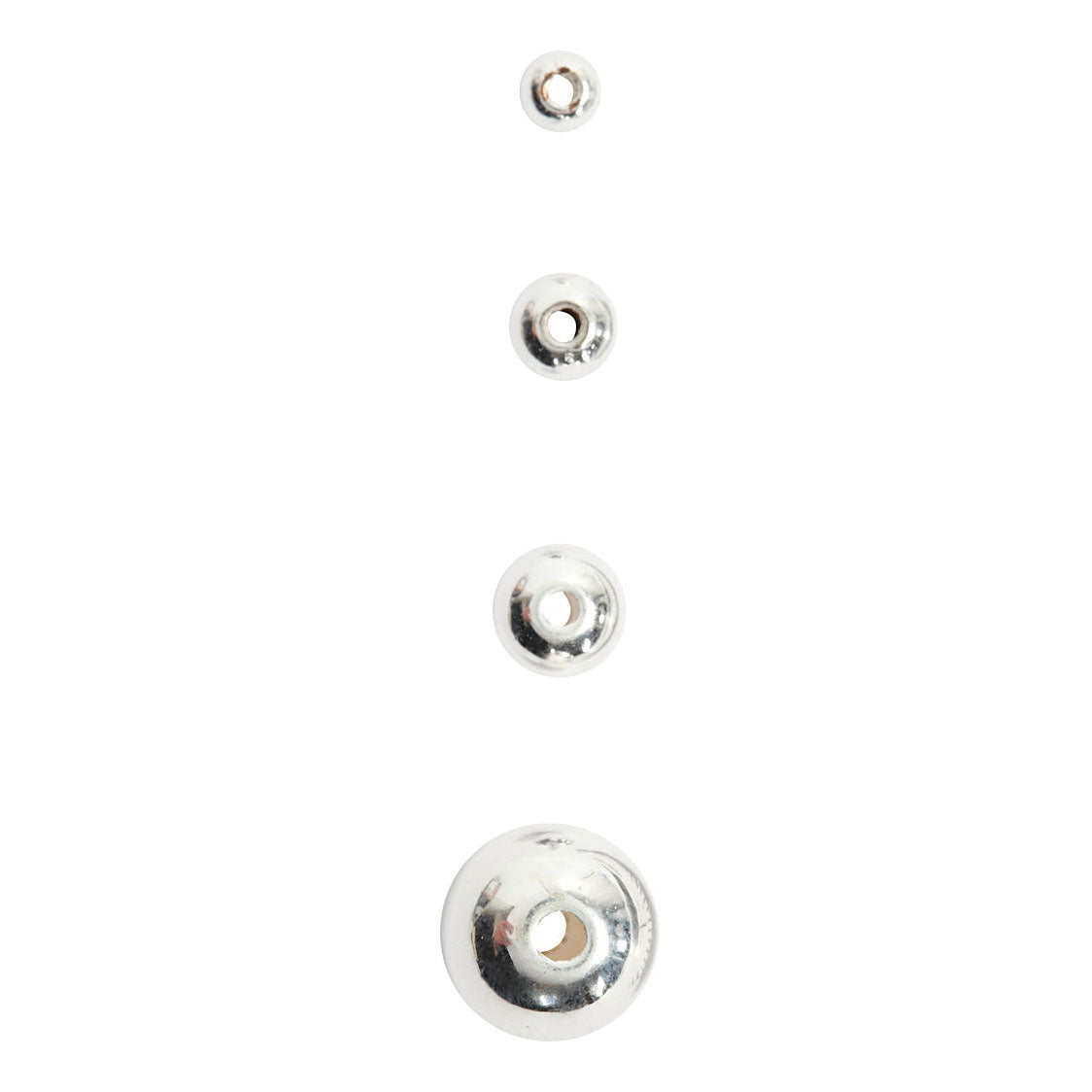 Creativ Company Bead Silver, 100..