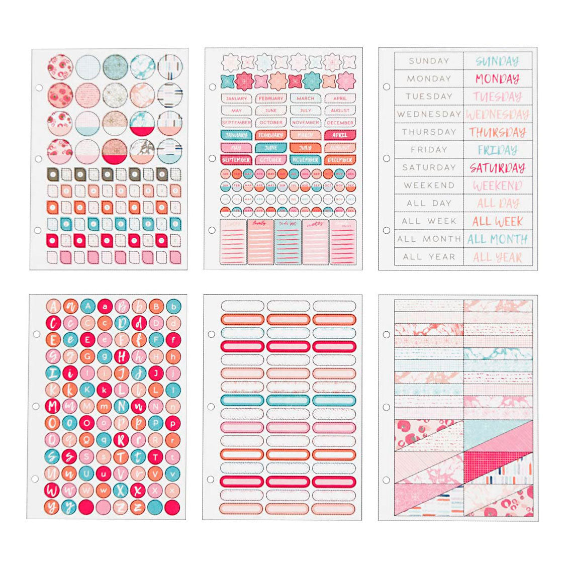 Creativ Company Losterboek Aquarel A5 dla Planner, 578st.