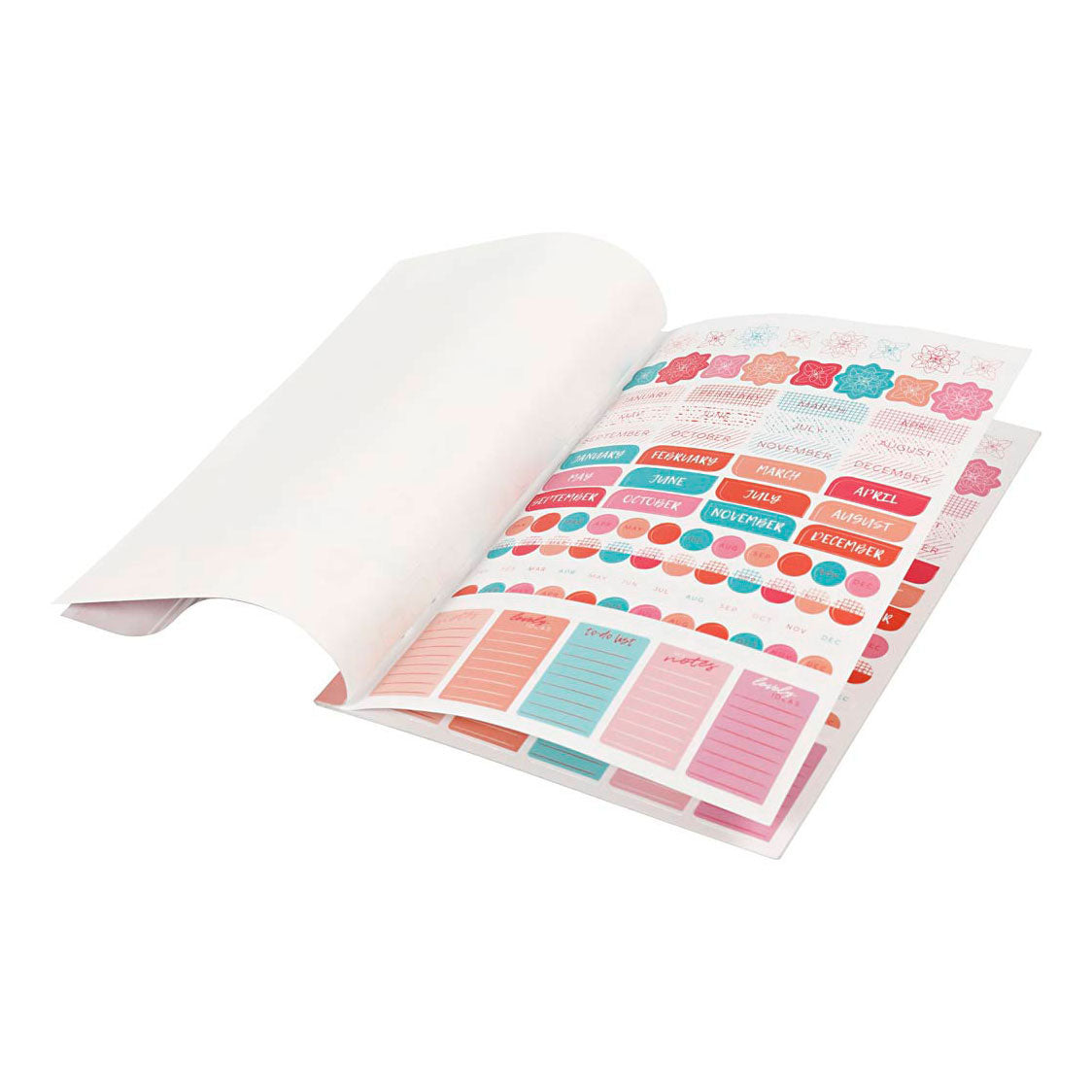 Creativ Company Losterboek Aquarel A5 dla Planner, 578st.