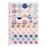Creativ Company Stickerboek Bloemen A5 for planlegger, 578st.