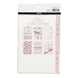 Creativ Company Stickerboek Bloemen A5 for planlegger, 578st.
